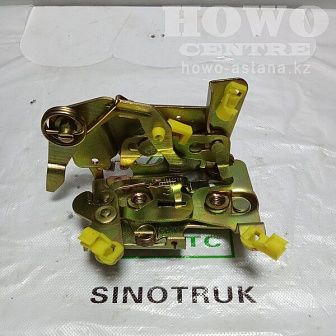 Замок двери кабины с тягой левый DZ1643340030