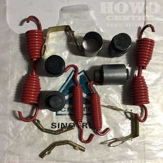 Ремкомплект колодки тормозной прицепа YORK 10T/FUWA13-16T