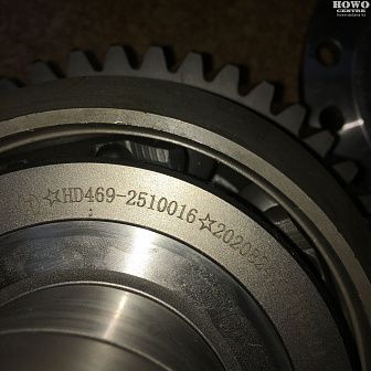 Дифференциал среднего моста HD469